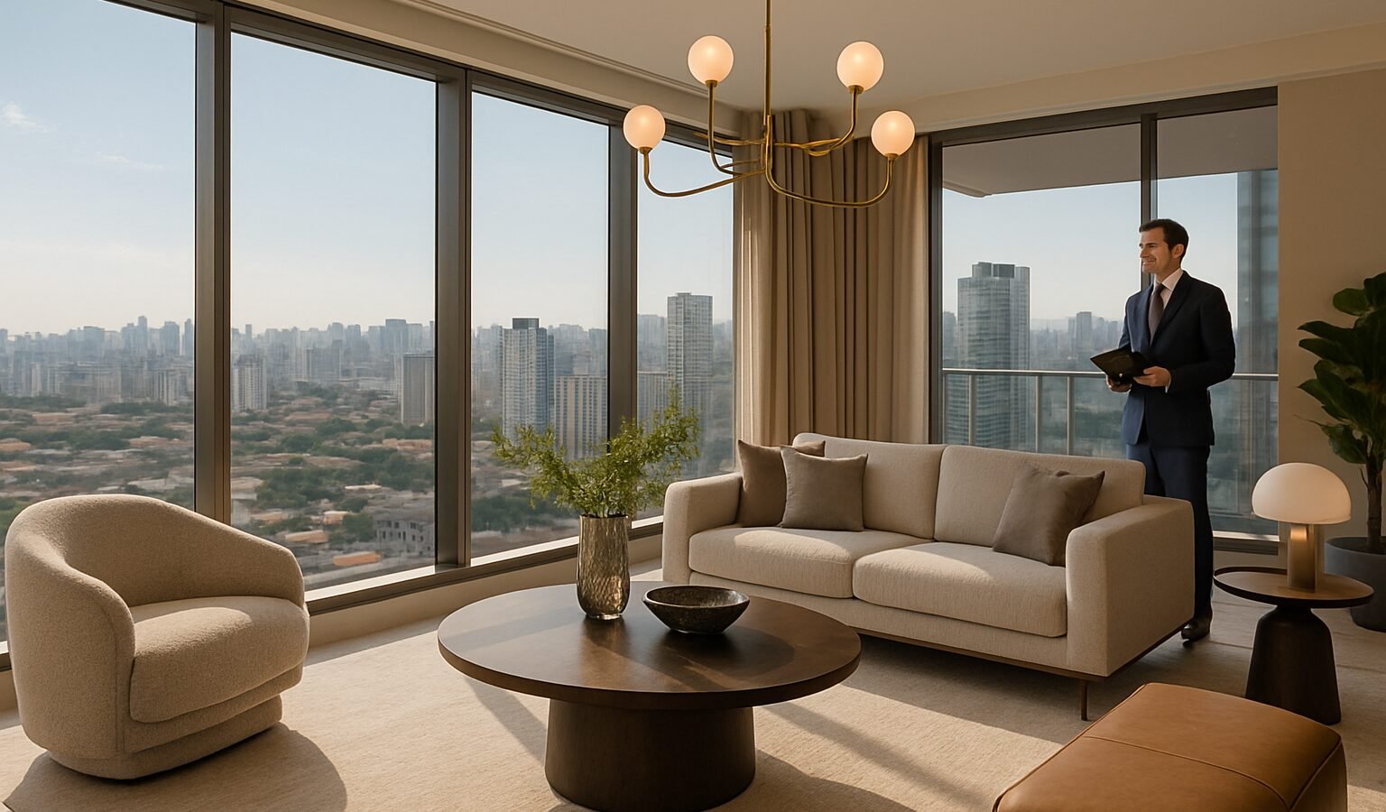 Intermediação na compra de apartamentos de alto padrão para otimizar recursos empresariais